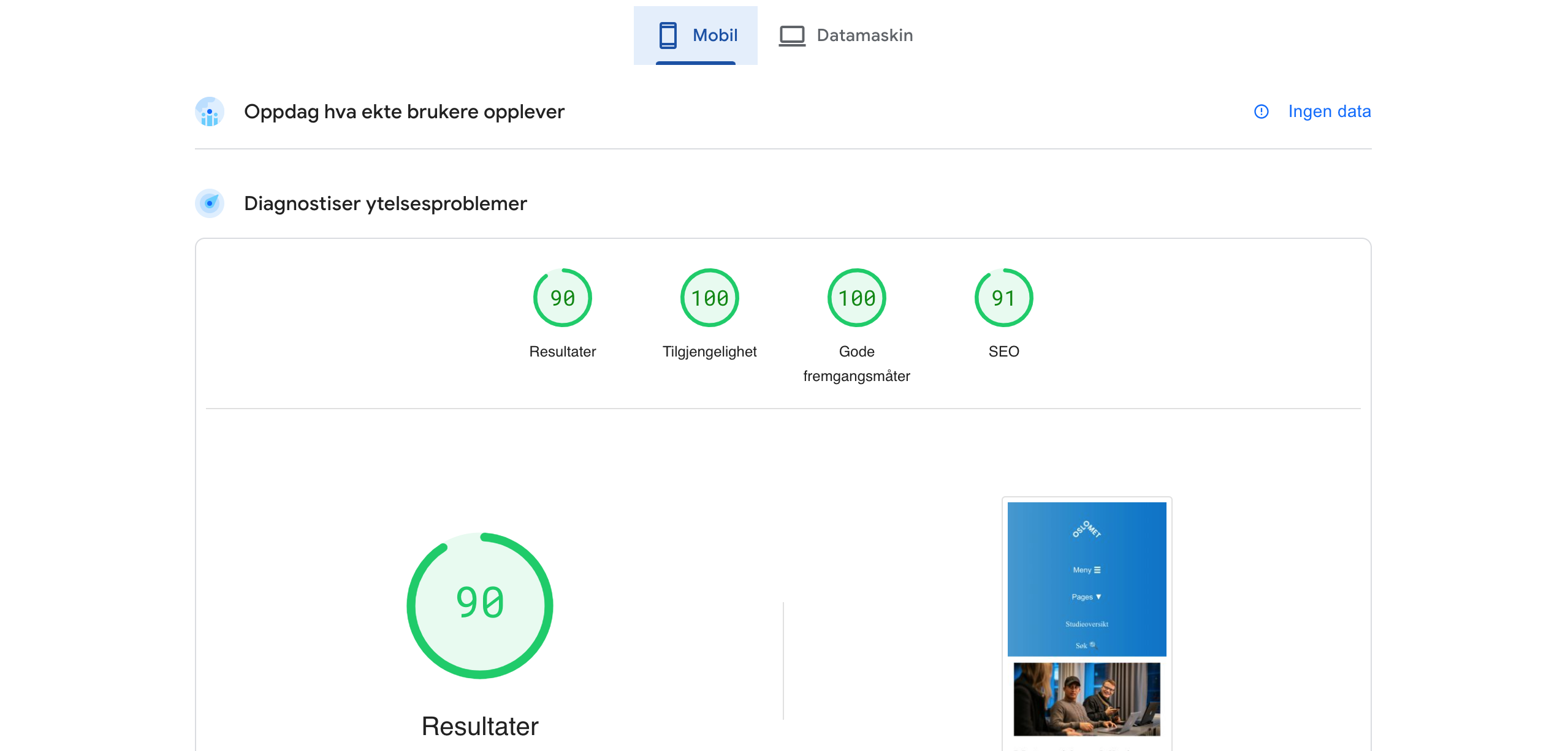 Kodeendringer eksempel 2